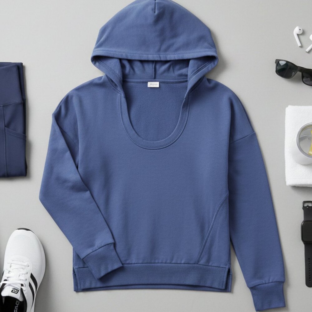 Road Runner Sports R-Gear Luxe Fleece Hoodie Blue